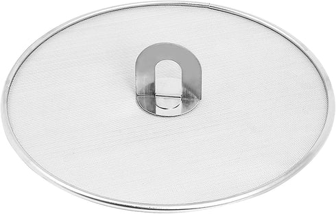 Stainless Steel Splatter Screen,Frying Pan Cover Splatter Guard Non-Stick Extra Fine Mesh Weave Grease Splatter Screen for Frying Pan,Pan Protecto...