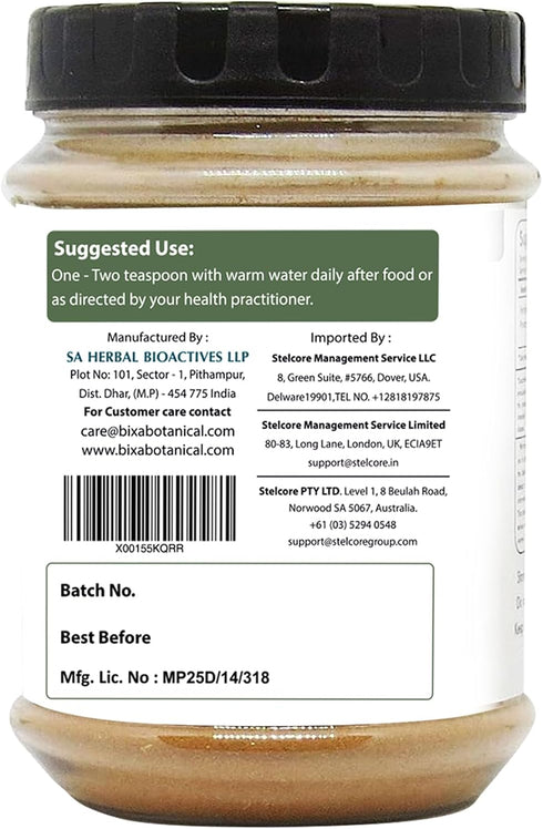 bixa BOTANICAL Sarsaparilla Root Powder (HEMIDESMUS INDICUS) - 100g(3.5 Oz) Pack of 1| Natural Blood Purifier & Cooling Agent |Anti Oxidant Herbal...