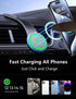 for MagSafe Car Mount Charger, DIY Flexible Dashboard Magnetic Wireless Car Charger, 15W Fast Charging for MagSafe Car Charger, Magnetic Car Phone...