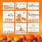 9PCS Halloween Stencils for Painting on Wood Wall Creative Patterns DIY Halloween Drawing Template Pumpkin Bat Decoration Crafts Stencils Perfect ...