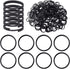 BronaGrand 200pcs 10 mm Split Rings Alloy Double Loop Jump Rings Keychain Ring Connectors for DIY Arts Crafts Organization Home Car Office Keys At...