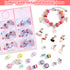 Lezmarket 208 Pcs Charm Bracelet Making Kit for Girls, Unicorn Mermaid Crafts Gifts Set, Charm Bracelets Jewelry Making Kit for 8-12 Age Girl Chri...