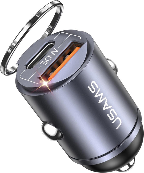 USB C Car Charger, 48W Cigarette Lighter USB Charger, Fast Charging Car Charger with PD & QC 3.0, Car Phone Charger for iPhone 15 Series, Galaxy S...