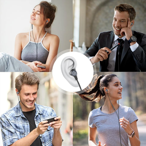 USB C Headphones Wired Earbuds for Samsung, Type C Wired Magnetic in-Ear Earphones with Microphone for Galaxy S23 Ultra S22 S21 iPhone 15 Pro Max ...