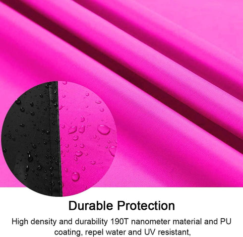 Roctee Bicycle Cover Waterproof Wind Rain Snow Proof Outdoor Mountain Bike Road Travel Bike Cycle Covers with Storage Bag, 78.7''(L) * 27.6''(W) *...