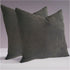 2 pcs Pack Throw Pillow Covers Corduroy Solid Soft Chestnut Brown 18x18 Inch Decorative Pillow Cases Chocolate Dark Brown for Couch Living Room So...