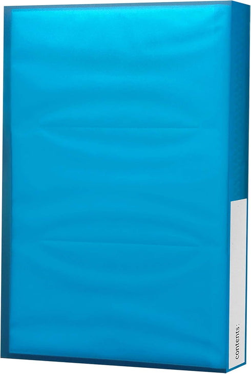 Pioneer Photo Albums CF-3 144-Pocket Poly Cover Space Saver Photo Album, Blue 4 x 6...