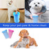 Dog Paw Cleaner Washer Cup, 2 In 1 Portable Silicone Pet Cleaning Brush Feet Cleaner For Dogs Grooming With Muddy Paw Dog Cat Foot Cleaner, Pet Gi...