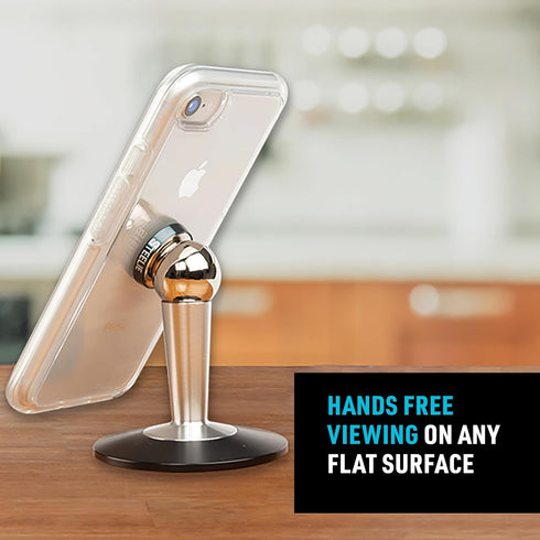 Nite Ize Steelie Pedestal Mount - Additional Magnetic Cell Phone Pedestal Stand - Compatible Phone Accessories for Steelie Magnetic Phone & Tablet...