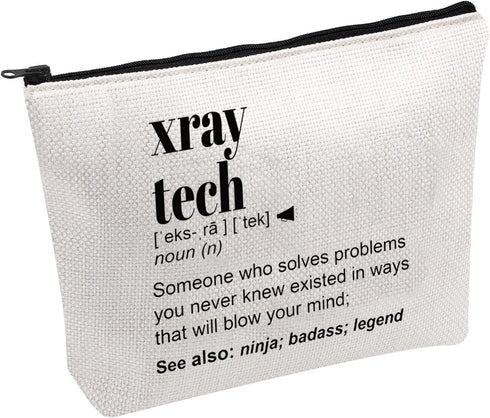 Radiology Tech Cosmetic Bag X-ray Radiology Gifts Future X-Ray Tech Gift X-ray Teach Appreciation Gift Ray Tech Graduation Gift (xray tech)...