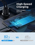 AINOPE 2 Pack Fast Mini Car Charger Adapter, 4.8A Metal Cigarette Lightter USB Car Charger Flush Fit, Dual Port Fit for iPhone 16 15 14 13 12 Pro ...