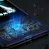 Compatible iPhone 15 Pro Max Case Colorful Glowing Tempered Glass Back Cover Bumper Shockproof?for Cool Women and Trendy Men?for iPhone Luminous C...
