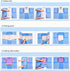 t Shirt Folder Clothes Folding Board Plastic Laundry Folder Home Storage Tool for Adults and Children, Blue...