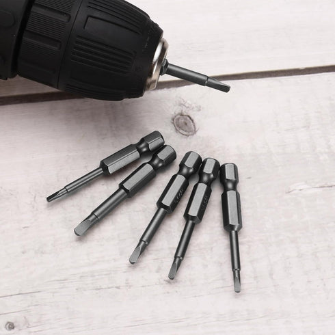 6pcs TA1.8-TA3 Triangle Screwdriver Bit 1/4" Hex Shank 2" Length Magnetic Tri-angle Screw Driver Power Tool...