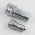 LSQ 1/4'' NPT Kubota 7J612-66323 K2581-66220 Replacement Quick Disconnect Hydraulic Quick Connect Couplers/Coupling Set w/Dust Caps...