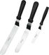 Ateco Ultra Offset Spatula 3 Piece Set; 1305 - 4.25 Inch, 1307 - 7.75 Inch, and 1309 - 9.75 Inch, Stainless Steel Blades...