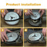 4 Pack 650721-00 Bandsaw Rubber Tires Replacement for Dewalt Band Saw Tires and Milwaukee Bandsaw Pulley Tires DWM120 A02807 DCS374 DW328K D28770 ...