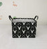 KUNRO Rectangle Toy Bin Waterproof storage organizer for Nursery Hamper Home decor Closet Kids Bedroom Laundry Baby Gift Shelf Baskets(Deer)...