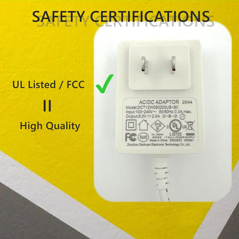 5V Charger for Graco Simple Sway Swing, Power Cord Replacement for Duetsoothe/DuoGlider/Glider LX/Simple Sway LX/Sweetpeace, 5V Baby Swing Power A...
