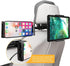 Headrest Tablet Holder with Dual Adjustable Positions,360° Rotation headrest Tablet Holder, Universal ipad Holder for car Backseat for 4" to 11" i...