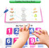 Preschool Montessori Toys Busy Book, 18 Themes Toddler Educational Learning Activities Book, Autism Sensory Toys with ABC Numbers Colors Shapes fo...