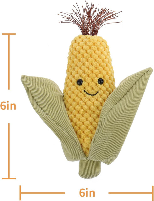 Apricot Lamb Food Toys Plush Fresh Corn Stuffed Animal Soft Cuddly Perfect for Child 6 Inches...