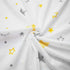 American Baby Company 3 Pack Fitted Mini Crib Sheet 24" x 38", Soft Breathable Neutral 100% Cotton Jersey Portable Sheet, Yellow Star/Yellow/Gray,...