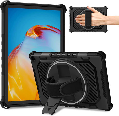 for 2023 Release FlreHD 10 Tablet Case 13th Generation with 360 Rotating Kickstand Hand Strap,(No Screen Protector, for Kids) Also for 10in Sony N...
