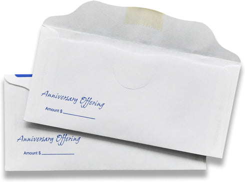 Anniversary Offering Envelopes for Church (100)...