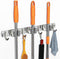 Mop and Broom Holder Wall Mount, Upgraded Broom Organizer Wall Mount, Stainless Steel Broom Hanger Wall Mount for Home Kitchen Garden Laundry Gara...