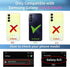 Buleens for Samsung Galaxy A15 5G Phone Case 6.5 Inch - Clear Flexible TPU Women Cute Girls Protection Phone Cover Slim Fit Shockproof Fun Girly C...