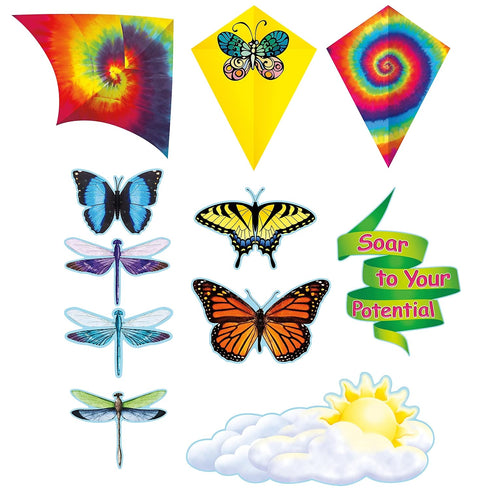 North Star Teacher Resource NST3087 Soar to Your Potential Bulletin Board Set, 28 Pieces...