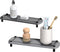 Instant Dry Bathroom Kitchen Sink Organizer, Diatomite Stone Drying Tray for Soap Dispenser, Sponge Brush and Toothbrush Cup, Countertop Fast Dryi...