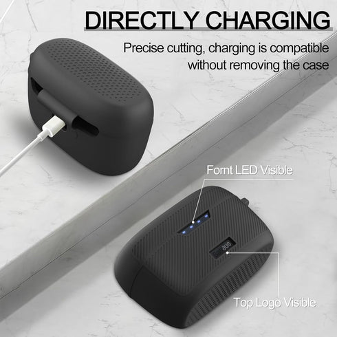 for Baseus Bowie MA10 Case, Silicone Case for Bowie MA10 Bluetooth Earbuds, Anti-Scrach Shockproof Protective Cover for Baseus MA10 Wireless Earbu...
