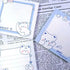 4 Pack Cute Sticky Notes Kawaii Sticky Notes Memo Pads 3.1x3.1 Inches Fresh Bear Series Self-Stick Note Pads for Girls Boys Students School Office...