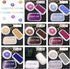 Roucerlin Bright Color Craft Ink Pad Stamps Partner, Fabric Ink Pad Finger Ink Pad, Craft Stamp Pad for Rubber Stamps, Paper, Wood, Fabric (BD-280...