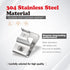 6pcs Stainless Steel Belt Clips for Dewalt 20V Power Tools, Compatible with N268241, DCD980, DCD985, DCD980L2, DCD985L2,Includes Screws and Drill ...