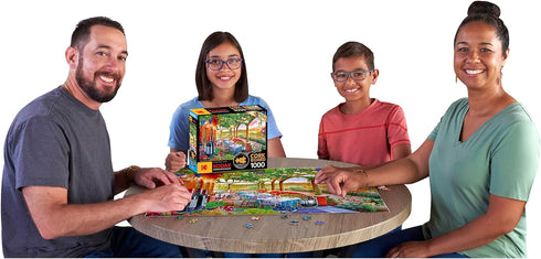 RoseArt - Kodak Premium Cork - Wine Country - 1000 Piece Jigsaw Puzzle for Adults...