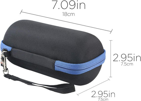 co2CREA Hard Travel Case Replacement for COMISO X26 Waterproof Bluetooth Speakers Outdoor Wireless Portable Speaker,Black Case+Inside Blue......