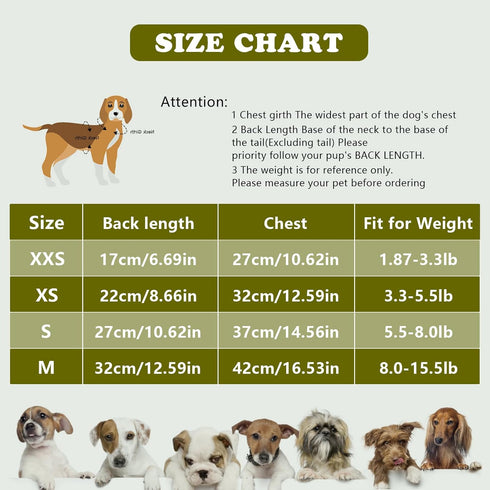 Dog Vest Sweater Pullover Sweatshirt Jacket for Small Dogs Coat for XXS XS S Dogs Boy Girls Chihuahua Teacup Yorkie pet doggie Outfits clothing Ca...