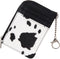 Montana West Wrangler Cow Print Credit Card Holder Cute Keychain Wallet with A Zipper Pocket...