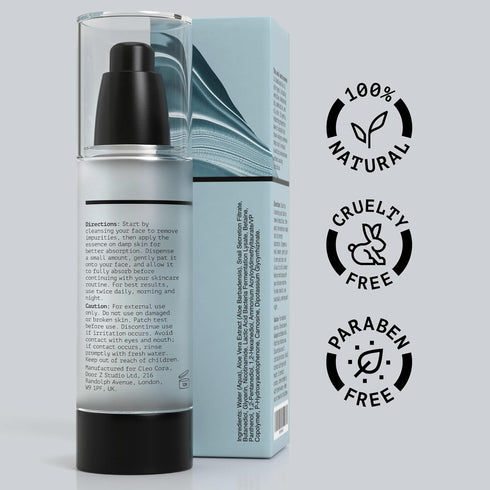 Snail Mucin Serum - Advanced Snail 96 Mucin Power Essence with Hyaluronic Acid & Centella - Skin Repair Hydrating & Moisturising Face Serum for Wo...