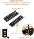 3U Vertical Server Rack Rail Pair Kit DIY Rack Rails Kit, 12-24 Screws x48 Included to Mount Equipment 2U-20U...
