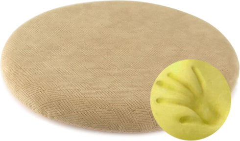 Sigmat Memory Foam Seat Cushion Anti-slip Soft Round Stool Cushion Chair Pad 16 Inch Camel...