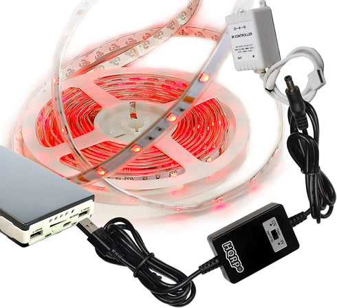 HQRP 5V USB to DC 9V 12V Step-Up Module Converter Cable Works with External Battery Pack Laptop Desktop Tablet Router Speaker CCTV Camera Portable...