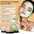 3 Pcs Clay Facial Mask Set - Turmeric Vitamin C Clay Mask - Rose Face Mask, Avocado Mud Mask, Facial Skin Care Mask for Deep Cleansing, Oil Contro...