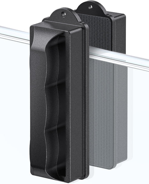 Pawfly Aquarium Magnetic Brush Fish Tank Glass Cleaner 4 Inch, Mini Stain Scrubber Pads for 3/5 Inch Thick Fish Tank up to 40 Gallons Aquarium Cle...