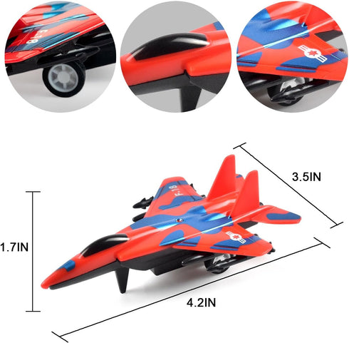 12 Pcs Pull Back Airplane Toys for toddlers 1-3, Boys Plane Playset,FighterToys, Gifts for Toddler Kids 1+ Years Old, Kids Presents Toys...