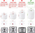 Leadaybetter 2 HEPA + 4 Foam & Felt Filters for Shark Rotator Powered Lift-Away XL Capacity NV755, UV795 Vacuum Cleaner, Compare to Part # XFF750 ...