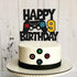 Happy 9th Birthday Cake Topper Game Controller 9s Cake Decoration Level 9s Unlocked Cake Decor Video Play Game Movie Theme Boys Girls Men Women Bd...